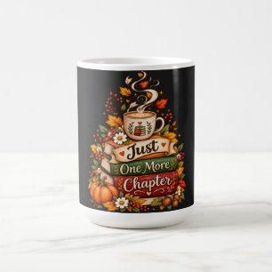 Just One More Chapter - Cosy Fall Book Lover Coffee Mug