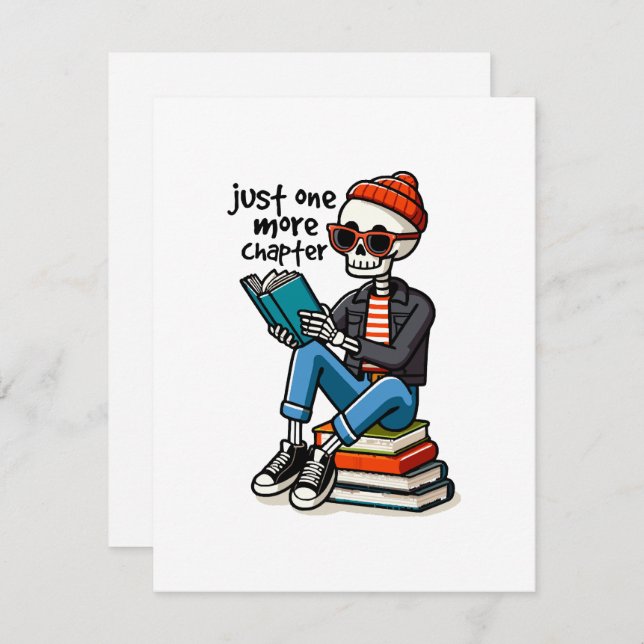 Just One More Chapter Enclosure Card (Front/Back)