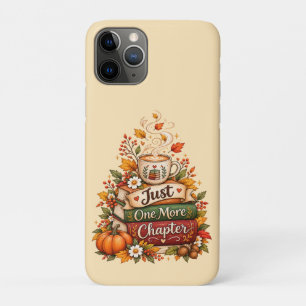 Just One More Chapter - Fall Book Lover Planner iPhone 11 Pro Case