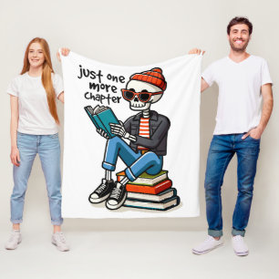 Just One More Chapter Fleece Blanket
