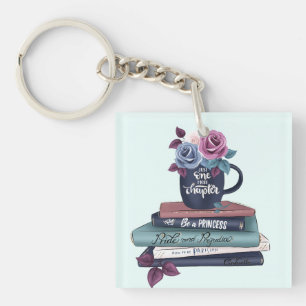 Just One More Chapter Key Ring