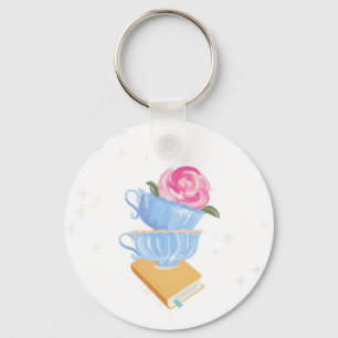 Just One More Chapter Keychain
