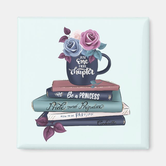 Just One More Chapter Magnet (Front)