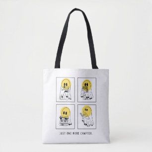 Just one more chapter tote bag