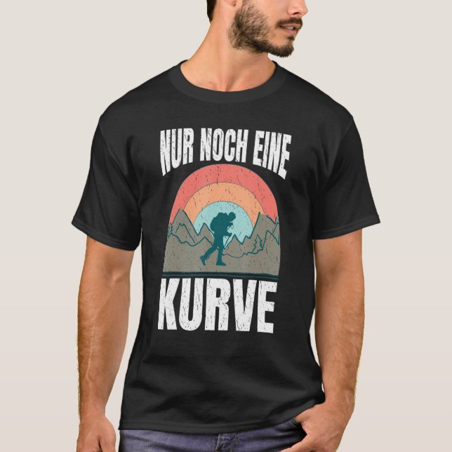 Just one more curve Hiking and outdoor 3 T-Shirt (Front)