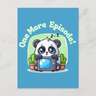 Just One More Episode Postcard