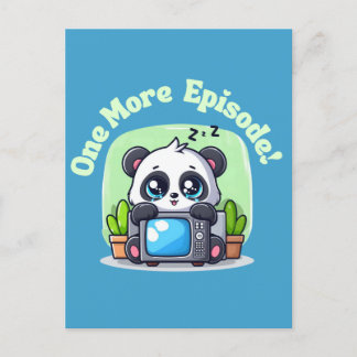 Just One More Episode Postcard