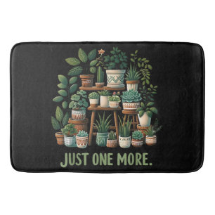 Just one More Funny Plant Indoor Flower Bath Mat