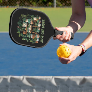 Just one More Funny Plant Indoor Flower Pickleball Paddle