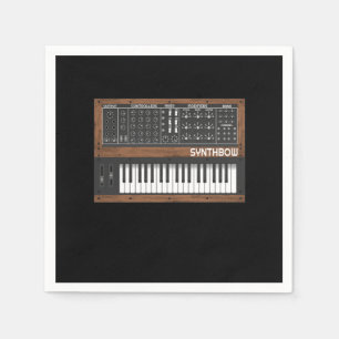 Just One More Funny Synthesizer Gift Synths Lover Napkin