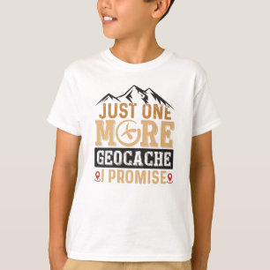Just one more geocache I promise – distancing T-Shirt