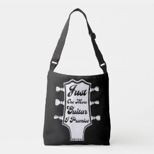 Just One More Guitar I Promise Crossbody Bag