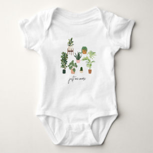 Just One More Plant Shirt, Plant Lady T-Shirt, Pla Baby Bodysuit