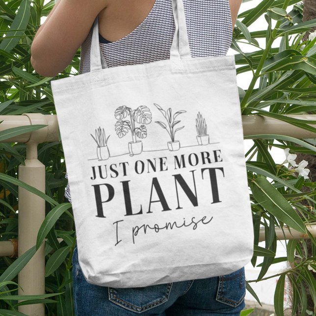 Just One More Plant Tote Bag (Creator Uploaded)