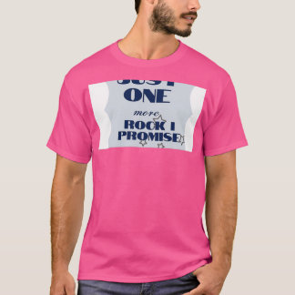Just One More Rock I Promise Kids Cap T-Shirt
