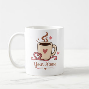 Just One More Row Crochet Mug