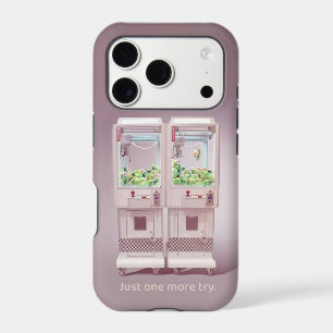 Just One More Try: Kawaii Pink Claw Machine Art