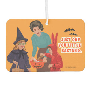 Just one you little scamp! Funny Halloween. Car Air Freshener