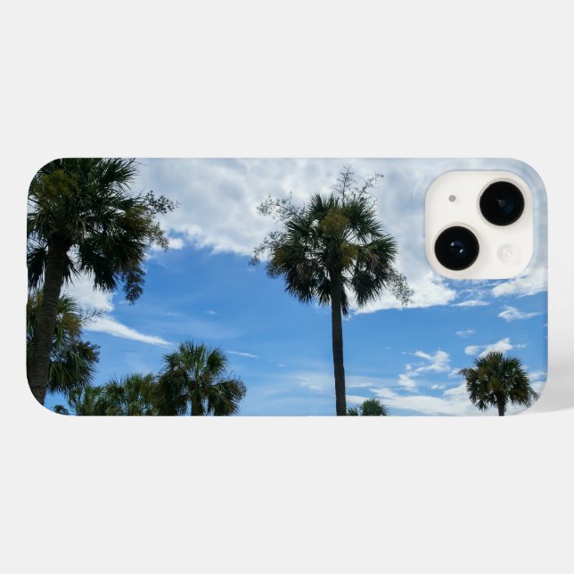 Just Palm Trees Case-Mate iPhone Case (Back (Horizontal))
