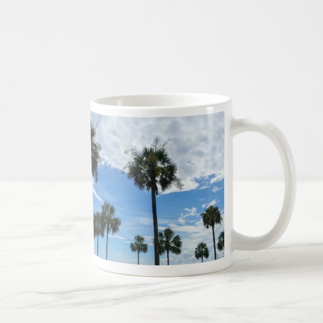 Just Palm Trees Coffee Mug (Right)
