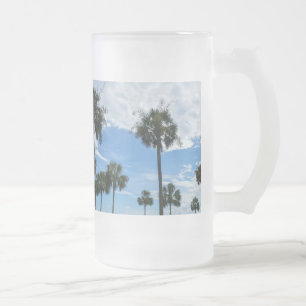 Just Palm Trees Frosted Mug