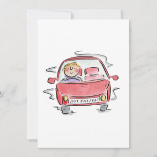 Just Passed! Invitation