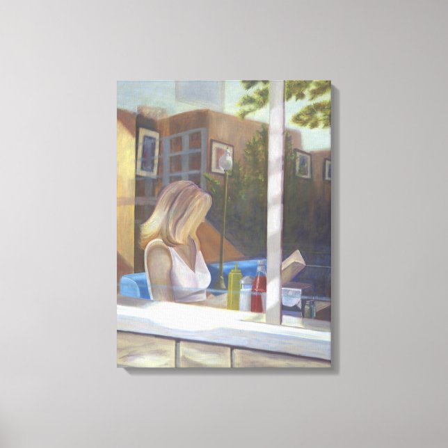 Just Passing By Canvas Print (Front)