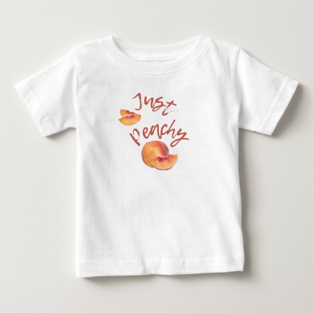 Just Peachy Baby T-Shirt (Front)