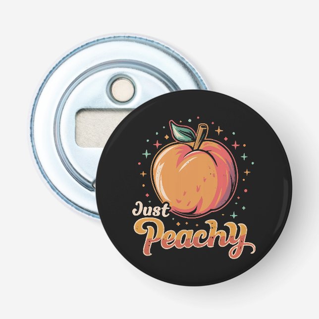 Just peachy! bottle opener (Front)