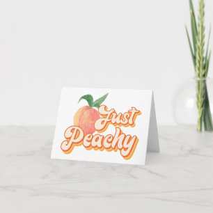 Just Peachy Card