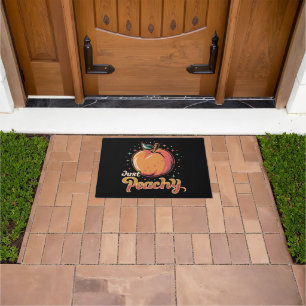 Just peachy! doormat
