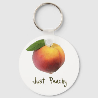 Just Peachy Key Ring