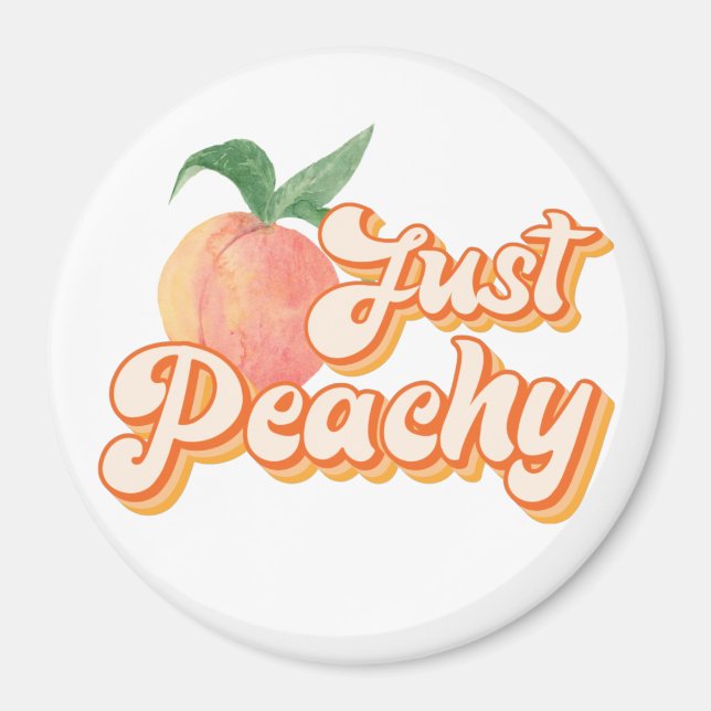Just Peachy Magnet (Front)