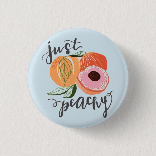 Just Peachy Pin (Front)