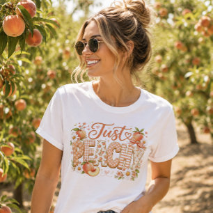 Just Peachy Summer Vibe Tri-Blend Shirt