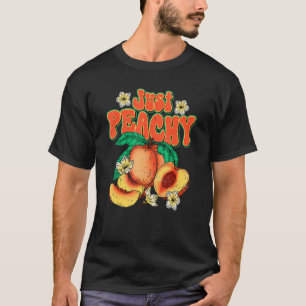 Just Peachy Vintage Summer Peach T-Shirt