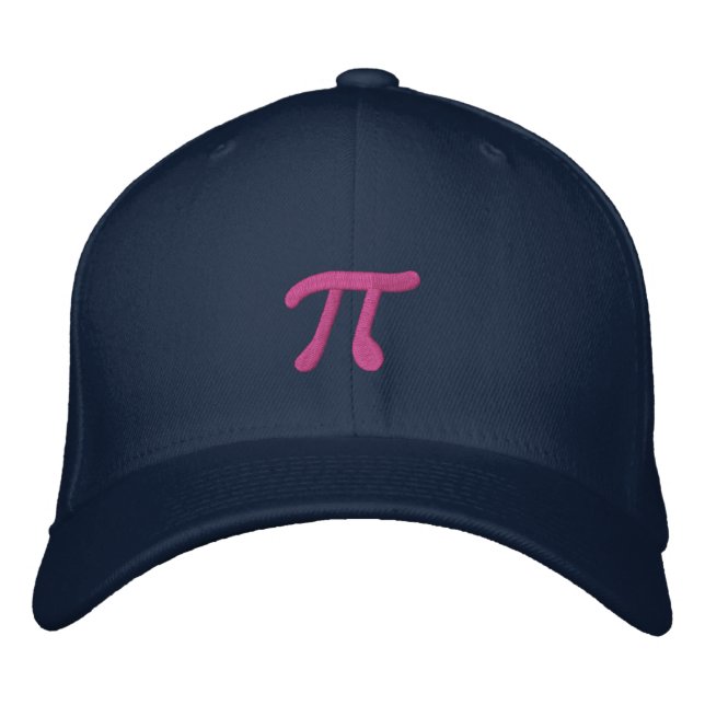 Just Pi Embroidered Hat (Front)