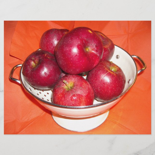 Just Picked Apples Flyer (Front)