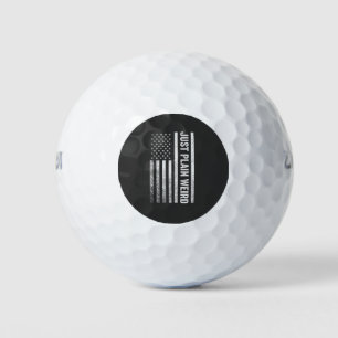 Just Plain Weird American Flag Election Kamala Golf Balls