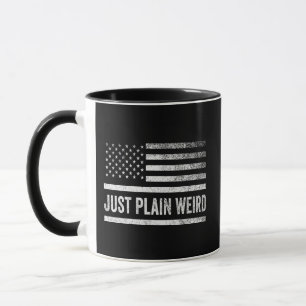 Just Plain Weird American Flag Election Mug