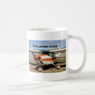 Just plane crazy: Cessna Skyhawk aircraft Coffee Mug