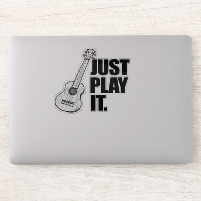 Just Play it Sticker (Computer)