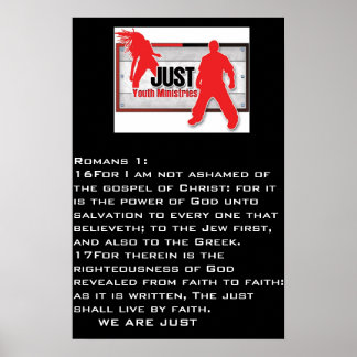 "JUST" Poster
