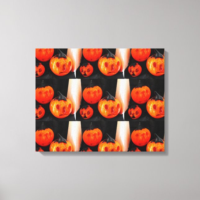 Just pumpkins canvas print (Front)