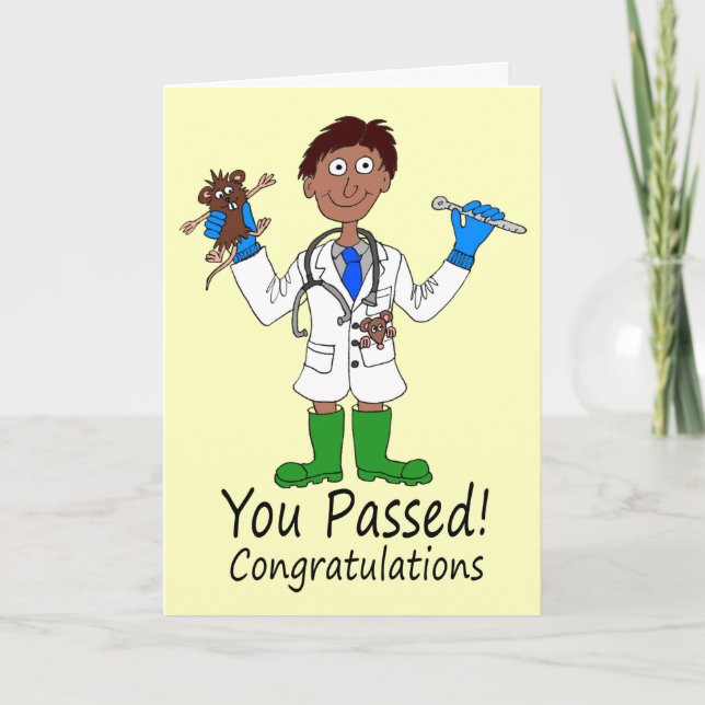 Just Qualified Medical Professional Card (Front)