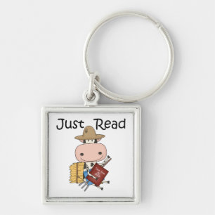 Just Read Key Ring