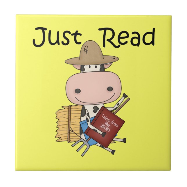 Just Read Tile (Front)