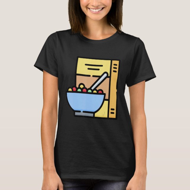 Just Really Like Breakfast Cereal OK Cereal 1 T-Shirt (Front)