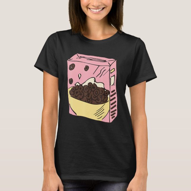 Just Really Like Breakfast Cereal OK Cereal   T-Shirt (Front)
