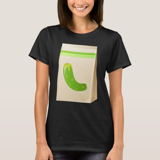 Just Really Like Cucumbers Cucumber Pickle Vegetab T-Shirt (Front)